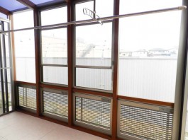 福岡県太宰府市のガーデンルーム・サンルーム工事。庭のリフォーム施工例です。